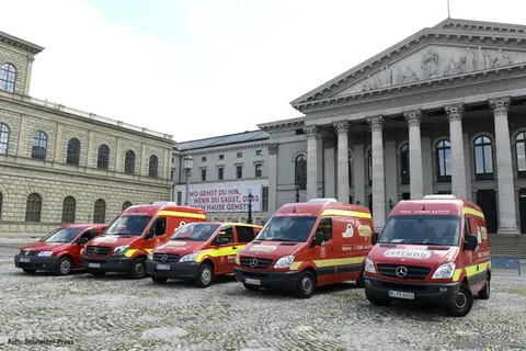 Ambulanzfahrzeuge der aktion tier Tierrettung München e.V. 