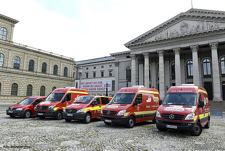 Ambulanzfahrzeuge der aktion tier Tierrettung München e.V. 