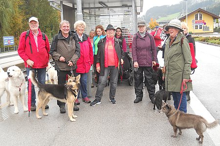 Wanderreisegruppe im Zillertal Wanderreisegruppe im Zillertal