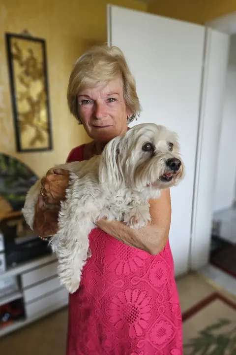 Sammy hat sich Zuhause gut erholt.