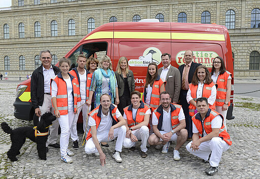 Das Team der aktion tier Tierrettung München e.V. 