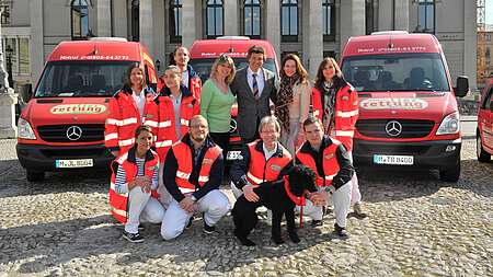 Am 11. März 2014 wurde der neue Einsatzwagen „Missy“ ganz offiziell in Betrieb genommen.