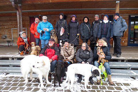 Wanderung im Schnee im Januar 2016 Wanderung im Schnee im Januar 2016